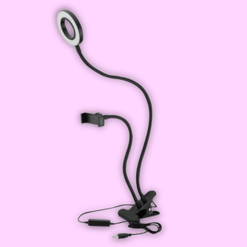 Anko Flexible Selfie Ring Light Kmart Phone Tripod With Light 10